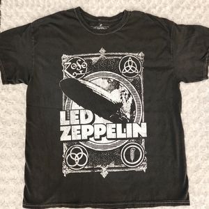 Led Zeppelin Graphic Band Tshirt